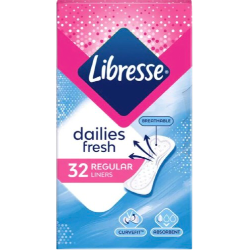 Libresse Daily Fresh Inlegkruisjes Normal