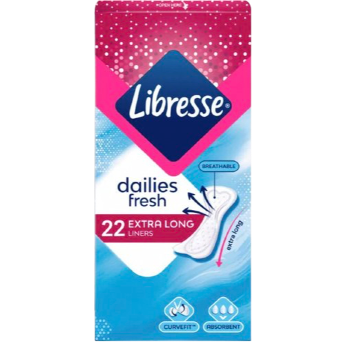 Libresse Daily Fresh Inlegkruisjes Extra Long