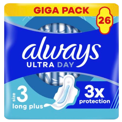 Always Ultra Maandverband Long Plus Met Vleugels 26 stuks